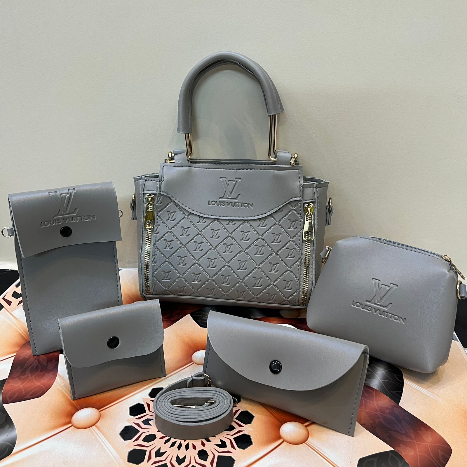 Louis Vuitton 5-Piece Luxury Handbag Set