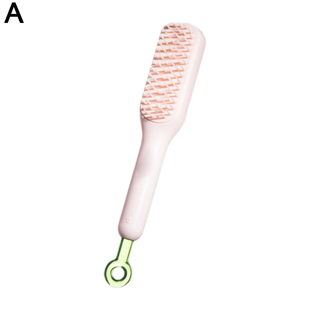 Retractable Self Cleaning Hair Brush