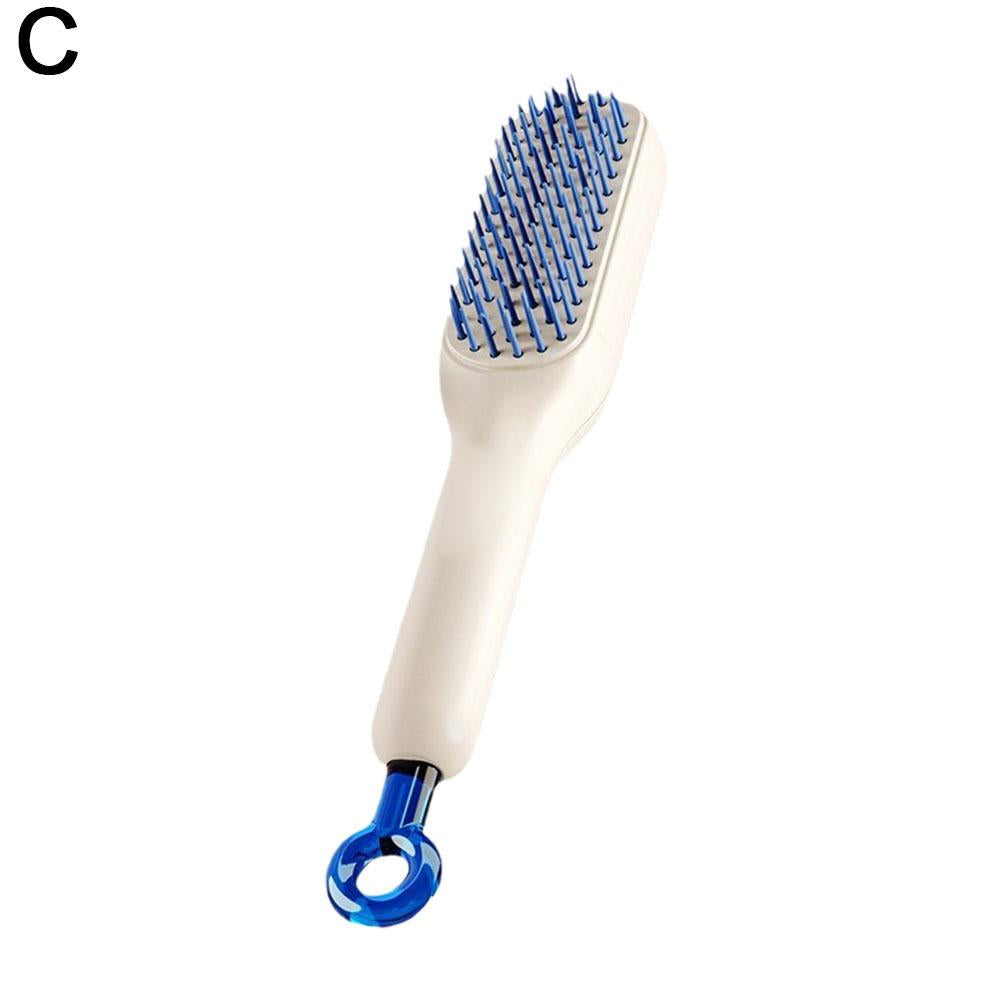 Retractable Self Cleaning Hair Brush